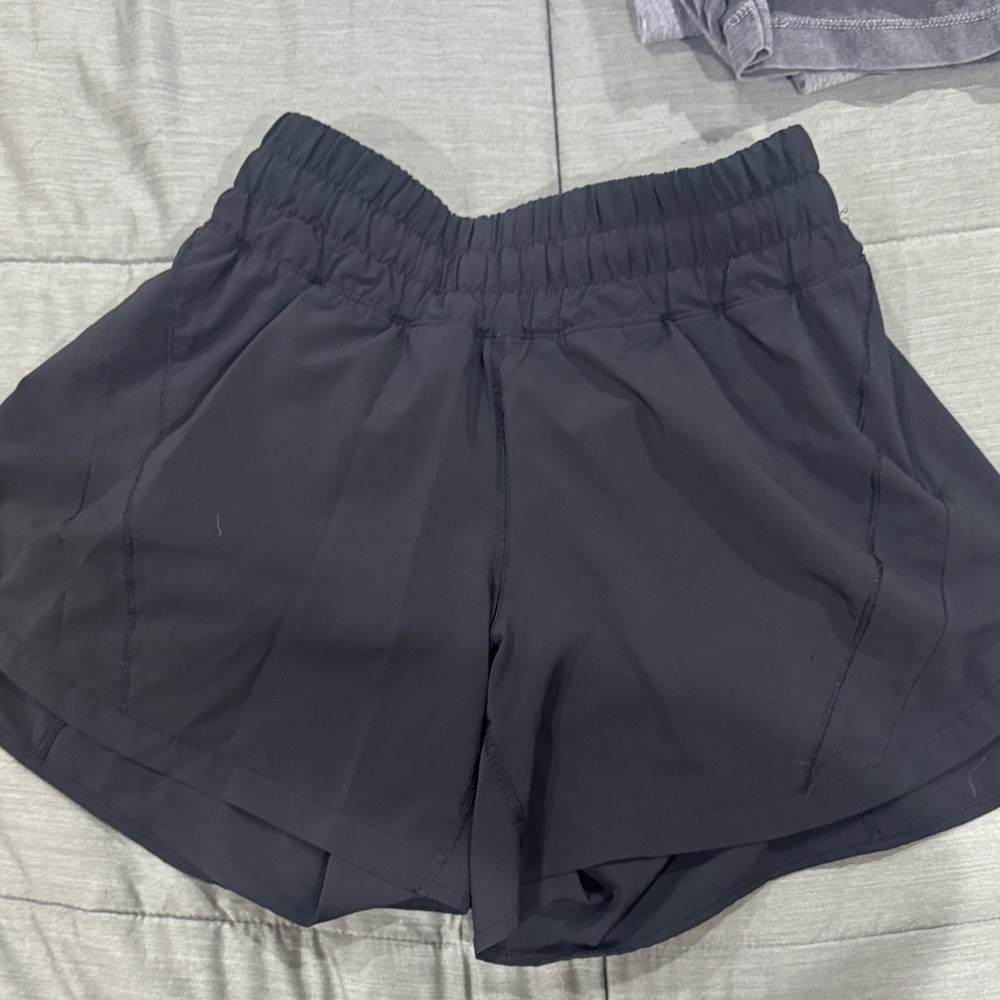 lululemon athletica Women's Black Athletic Shorts